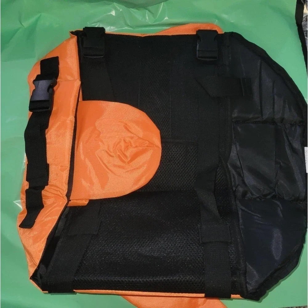 NWOT Reflective Orange Xl dog Water life jacket With Wings